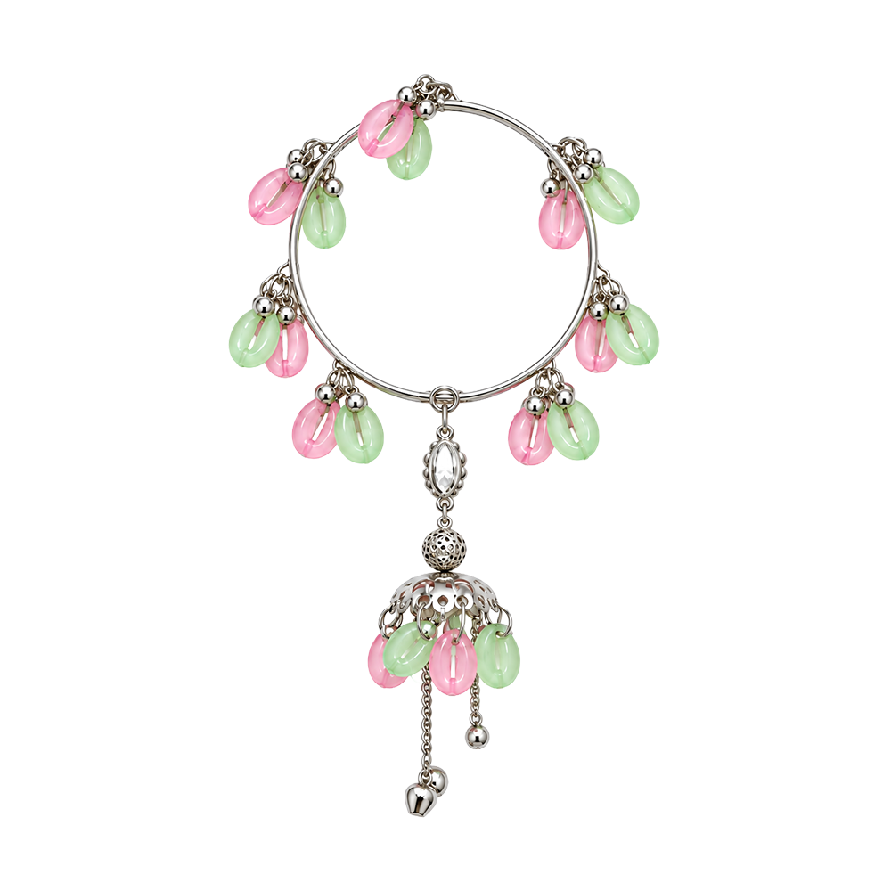 Pastel Jhumka Drop Bracelet