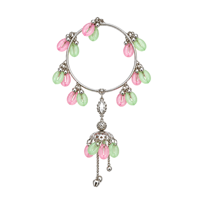 Pastel Jhumka Drop Bracelet