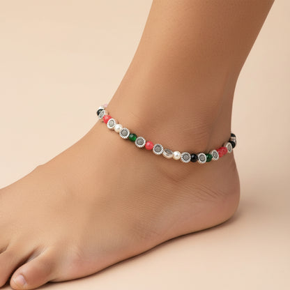 Moonlit Spark Anklet (Multicolored)