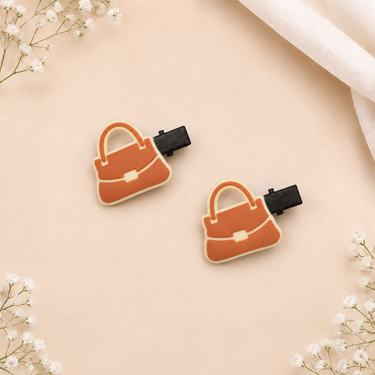 Cute Brown Character Hair Clips