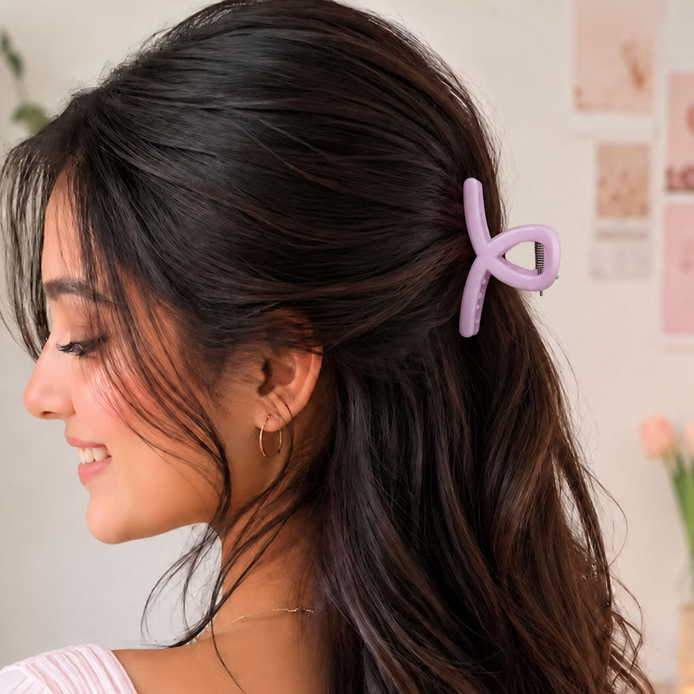 Pastel Star & Mini Claw Hair Clip Set