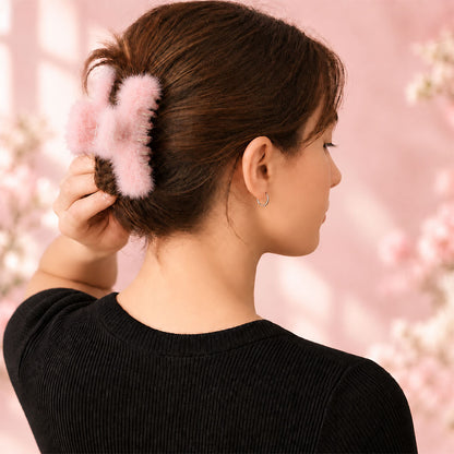 Minimal Matte Wavy Hair Claw Clips