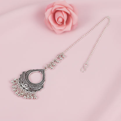 Shimmering drop oxidised magtikka (Silver)