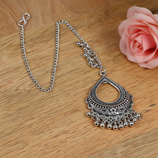 Shimmering drop oxidised magtikka (Silver)