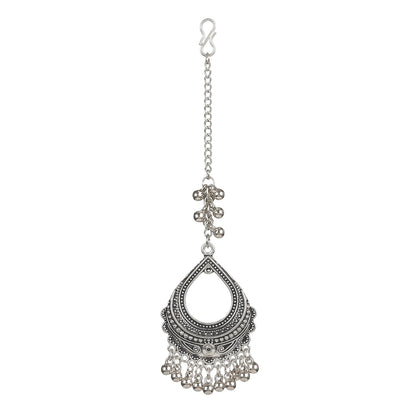 Shimmering drop oxidised magtikka (Silver)