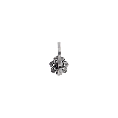 Dainty blossom oxidised nosepin (Mint)