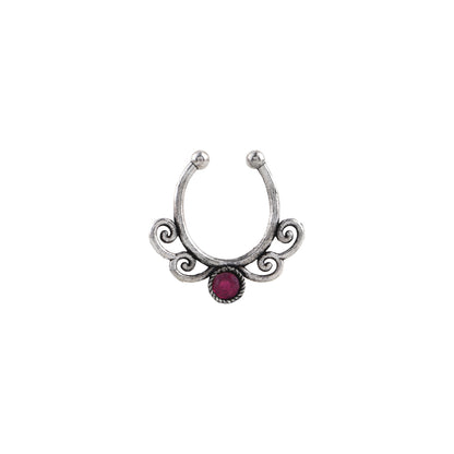 Stone Studded Beautiful Septum