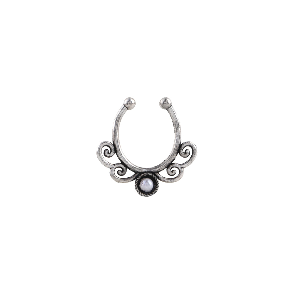 Stone Studded Beautiful Septum