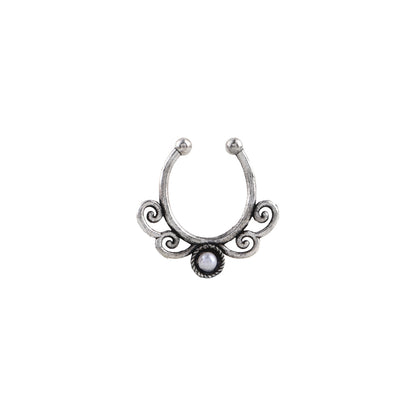 Stone Studded Beautiful Septum