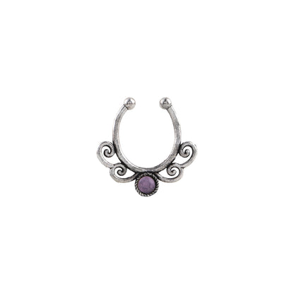 Stone Studded Beautiful Septum