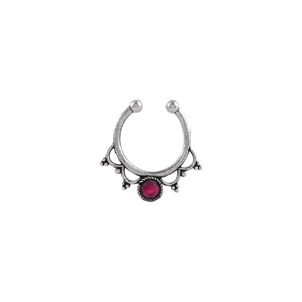 Stone Studded Beautiful Septum