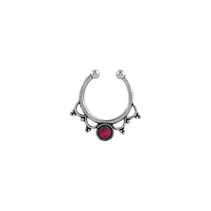 Stone Studded Beautiful Septum