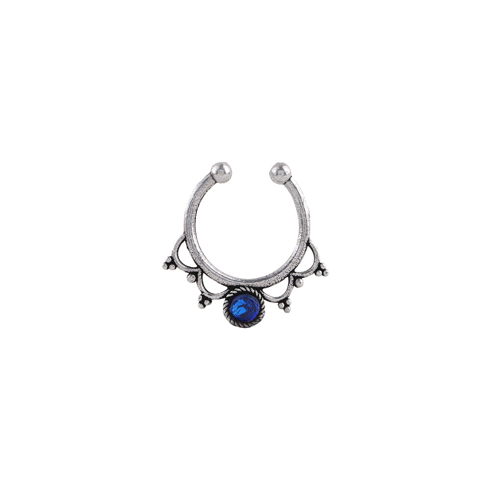 Stone Studded Beautiful Septum
