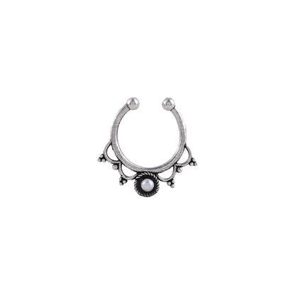 Stone Studded Beautiful Septum