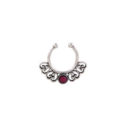 Stone Studded Beautiful Septum
