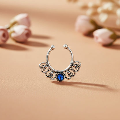 Stone Studded Beautiful Septum