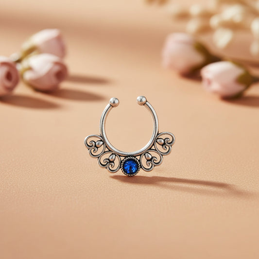 Stone Studded Beautiful Septum