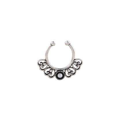 Stone Studded Beautiful Septum