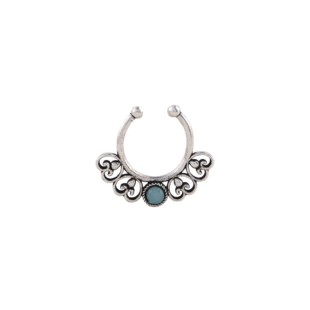 Stone Studded Beautiful Septum