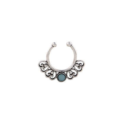 Stone Studded Beautiful Septum
