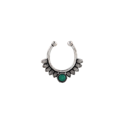 Stone Studded Beautiful Septum