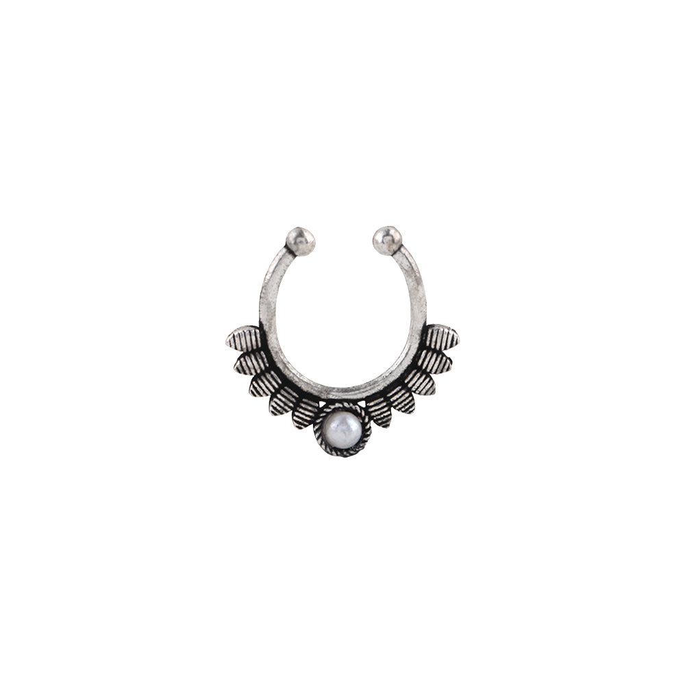 Stone Studded Beautiful Septum
