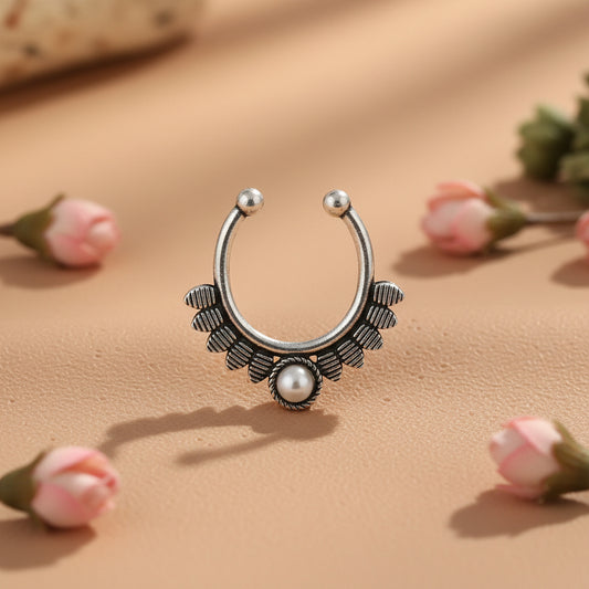 Stone Studded Beautiful Septum