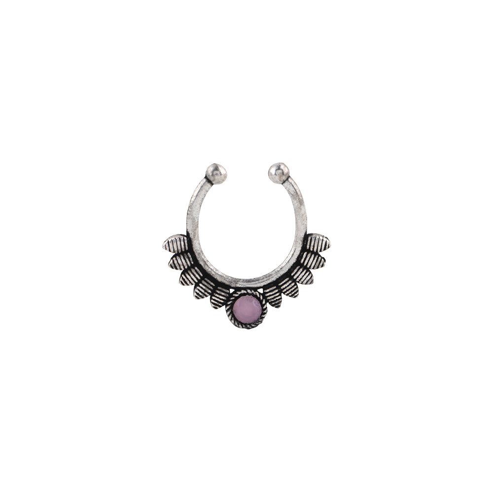 Stone Studded Beautiful Septum