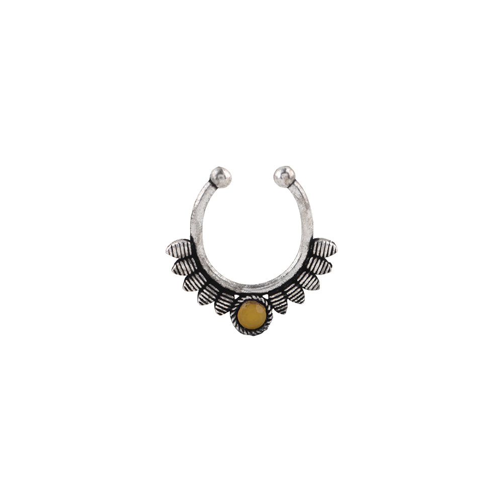 Stone Studded Beautiful Septum