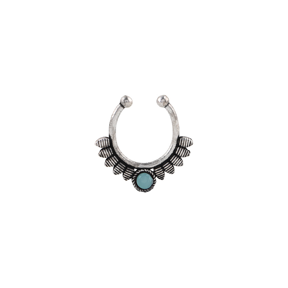 Stone Studded Beautiful Septum