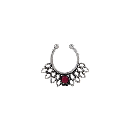 Stone Studded Beautiful Septum