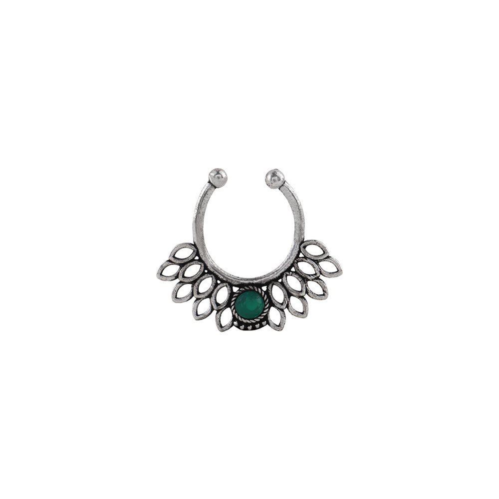 Stone Studded Beautiful Septum