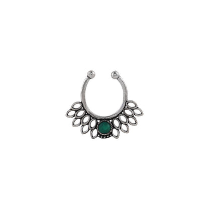 Stone Studded Beautiful Septum