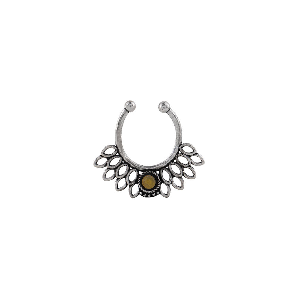Stone Studded Beautiful Septum
