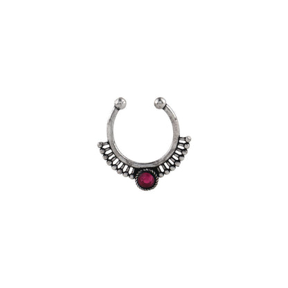Stone Studded Beautiful Septum