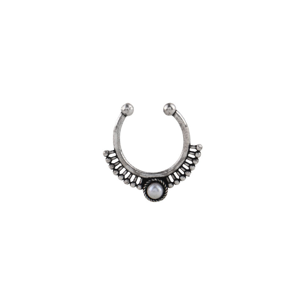 Stone Studded Beautiful Septum