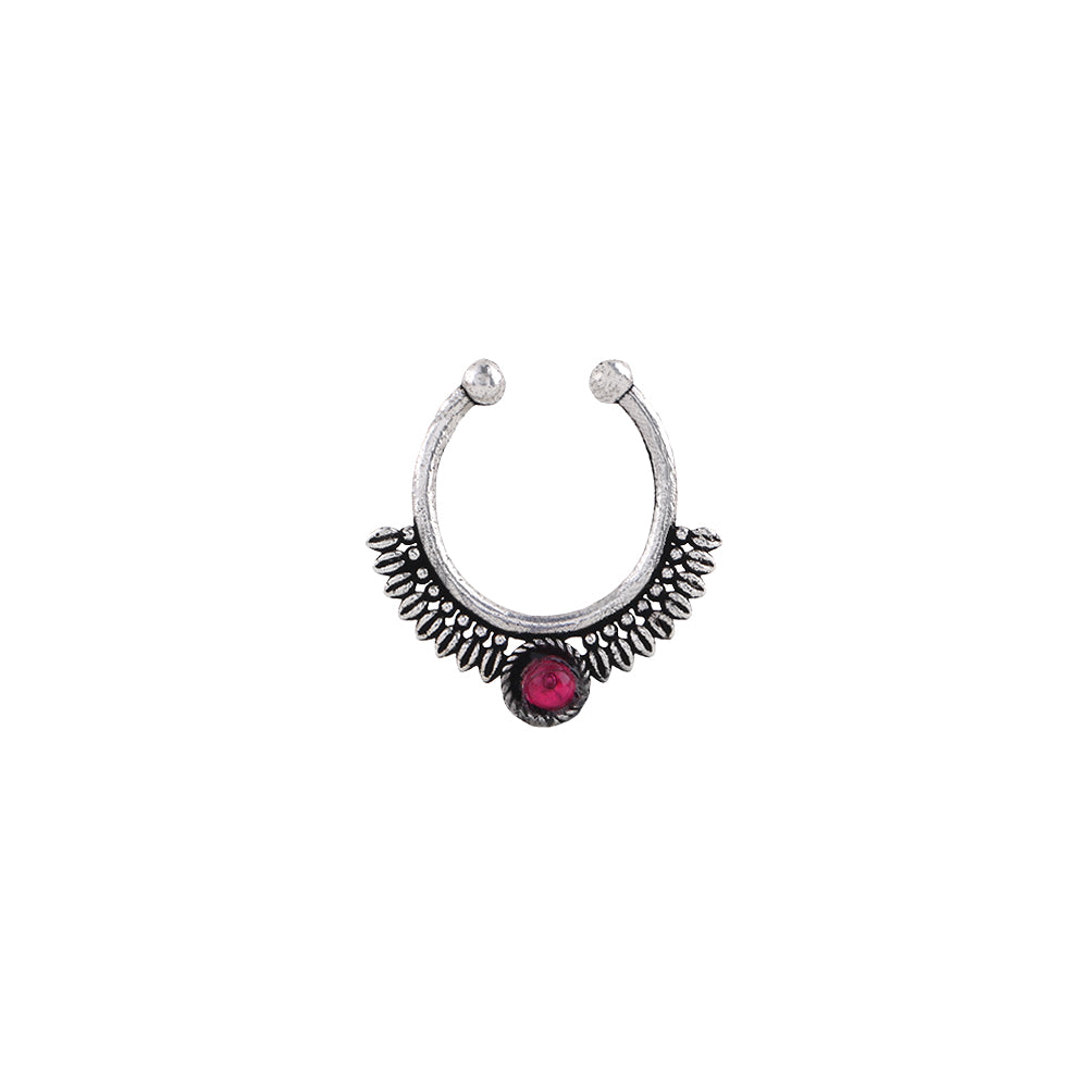 Stone Studded Beautiful Septum