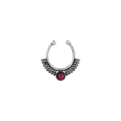 Stone Studded Beautiful Septum