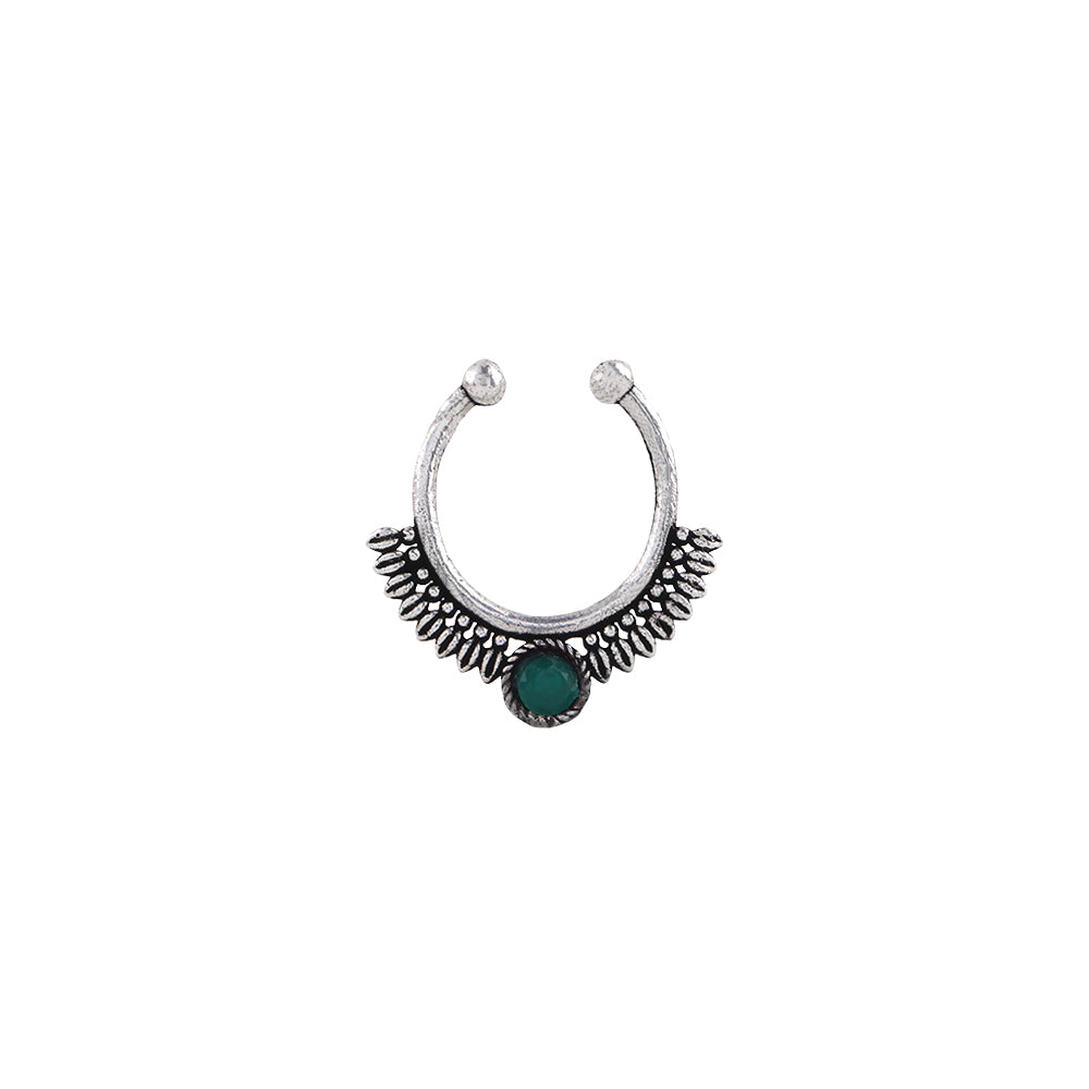 Stone Studded Beautiful Septum