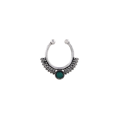 Stone Studded Beautiful Septum