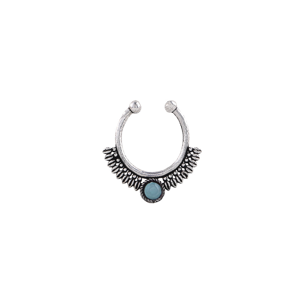 Stone Studded Beautiful Septum