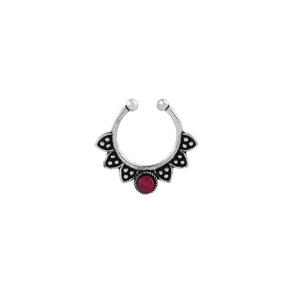Stone Studded Beautiful Septum