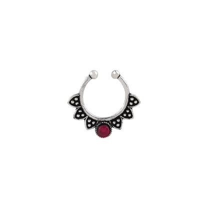 Stone Studded Beautiful Septum