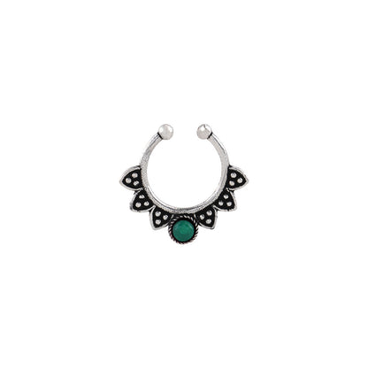 Stone Studded Beautiful Septum