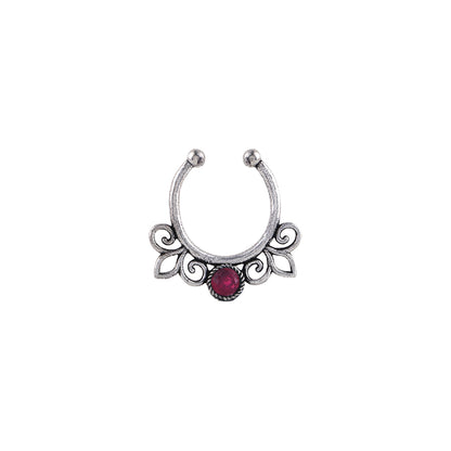 Stone Studded Beautiful Septum