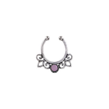 Stone Studded Beautiful Septum