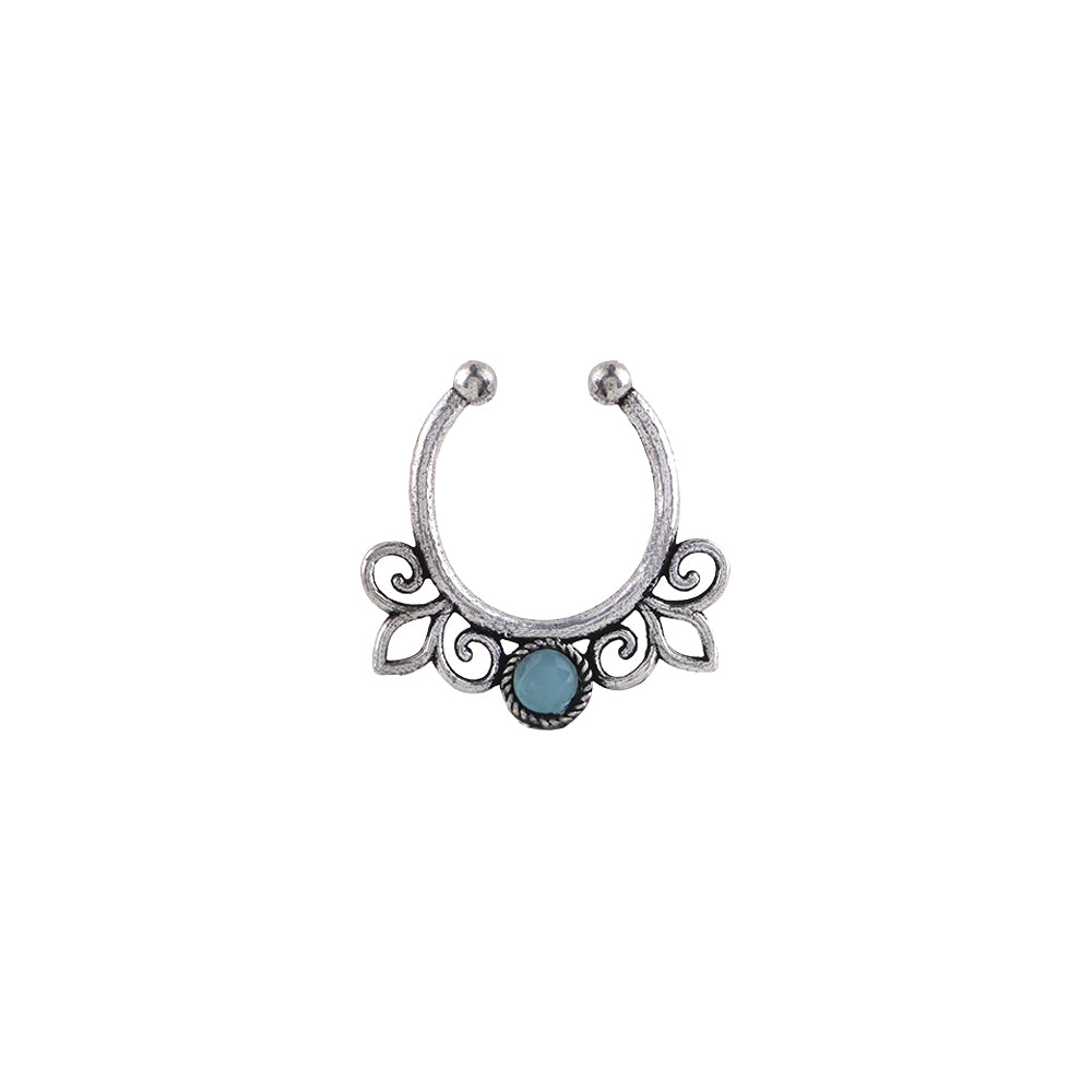 Stone Studded Beautiful Septum