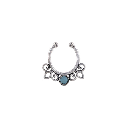 Stone Studded Beautiful Septum
