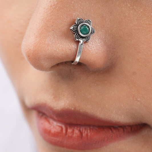 Stone Studded Beautiful Nosepin