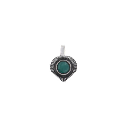 StylishKudi Women & Girls Oxidized Silver Tone Nose Pin And Nose Ring Combo Set